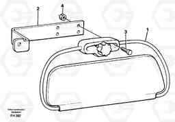 33406 Sun visor interior EC300 ?KERMAN ?KERMAN EC300, Volvo Construction Equipment