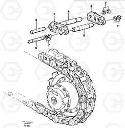 30934 Track chain EC300 ?KERMAN ?KERMAN EC300, Volvo Construction Equipment