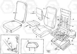 27538 Operator's seat Be-ge EC300 ?KERMAN ?KERMAN EC300, Volvo Construction Equipment