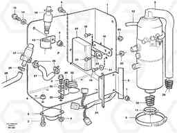 88971 Heater, diesel EC300 ?KERMAN ?KERMAN EC300, Volvo Construction Equipment