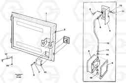 84938 Door, cab elevation, 1820mm EC300 ?KERMAN ?KERMAN EC300, Volvo Construction Equipment