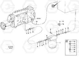 62515 Fuel system: tank - primary filter EC300 ?KERMAN ?KERMAN EC300, Volvo Construction Equipment