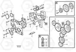 14502 Timing gear casing EC200 ?KERMAN ?KERMAN EC200, Volvo Construction Equipment