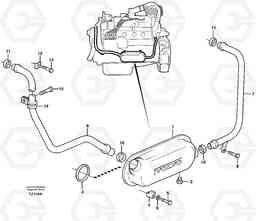27007 Oil cooler EC200 ?KERMAN ?KERMAN EC200, Volvo Construction Equipment