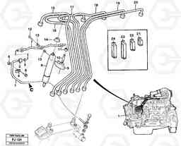 100794 Fuel lines, injectors EC200 ?KERMAN ?KERMAN EC200, Volvo Construction Equipment