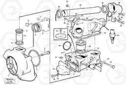 14508 Water pump and thermostat EC200 ?KERMAN ?KERMAN EC200, Volvo Construction Equipment