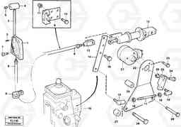 42765 Throttle control EC200 ?KERMAN ?KERMAN EC200, Volvo Construction Equipment