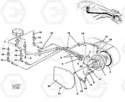 52596 Hydraulic system, transport in undercarrige EC200 ?KERMAN ?KERMAN EC200, Volvo Construction Equipment