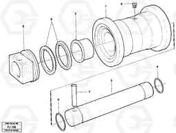 18017 Bottom roller EC200 ?KERMAN ?KERMAN EC200, Volvo Construction Equipment