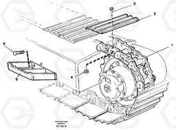 18019 Crawler track EC200 ?KERMAN ?KERMAN EC200, Volvo Construction Equipment