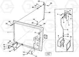 44575 Door, valve housing EC200 ?KERMAN ?KERMAN EC200, Volvo Construction Equipment