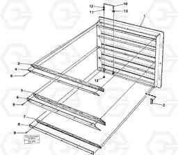 18021 Door,cooler EC200 ?KERMAN ?KERMAN EC200, Volvo Construction Equipment