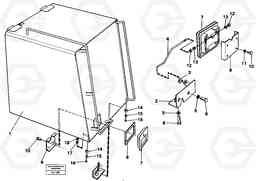 42888 Casing over battery EC200 ?KERMAN ?KERMAN EC200, Volvo Construction Equipment