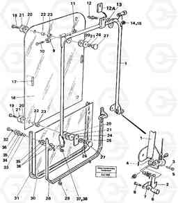 13851 Front window EC200 ?KERMAN ?KERMAN EC200, Volvo Construction Equipment