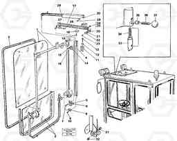 43073 Front window Lifting device EC200 ?KERMAN ?KERMAN EC200, Volvo Construction Equipment