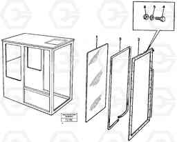 43074 Entire unbreak.windscr. EC200 ?KERMAN ?KERMAN EC200, Volvo Construction Equipment
