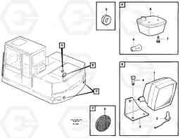 3184 Lighting, rear EC200 ?KERMAN ?KERMAN EC200, Volvo Construction Equipment