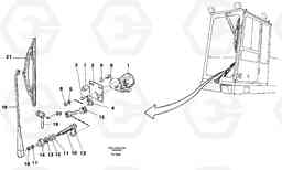 7613 Windscreen wiper, lower EC200 ?KERMAN ?KERMAN EC200, Volvo Construction Equipment