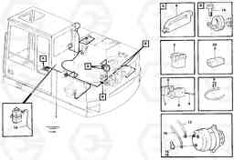 48990 Cable harness, upper section EC200 ?KERMAN ?KERMAN EC200, Volvo Construction Equipment