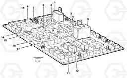 104329 Electrical distribution unit, relay EC200 ?KERMAN ?KERMAN EC200, Volvo Construction Equipment