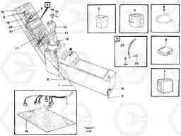 48992 Cable harness, side panel, right EC200 ?KERMAN ?KERMAN EC200, Volvo Construction Equipment