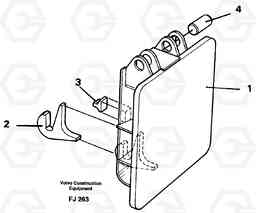 39062 Hammer plate EC200 ?KERMAN ?KERMAN EC200, Volvo Construction Equipment