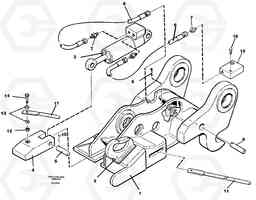 44015 Quickfit, hydraulic EC200 ?KERMAN ?KERMAN EC200, Volvo Construction Equipment