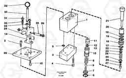 41966 Control pressure valve EC200 ?KERMAN ?KERMAN EC200, Volvo Construction Equipment