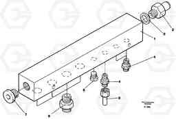 45063 Connection board EC200 ?KERMAN ?KERMAN EC200, Volvo Construction Equipment