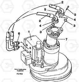 89164 Boom swing system EC200 ?KERMAN ?KERMAN EC200, Volvo Construction Equipment