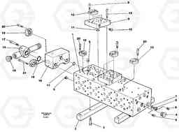 46014 Main valve block EC200 ?KERMAN ?KERMAN EC200, Volvo Construction Equipment