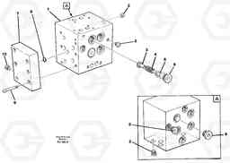 7006 Slew valve assembly block EC200 ?KERMAN ?KERMAN EC200, Volvo Construction Equipment