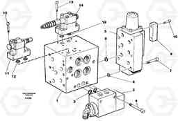 44008 Slew valve assembly valve EC200 ?KERMAN ?KERMAN EC200, Volvo Construction Equipment