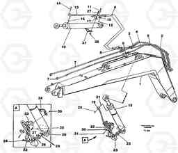 45326 Hydraulic system, boom 5.20 m EC200 ?KERMAN ?KERMAN EC200, Volvo Construction Equipment