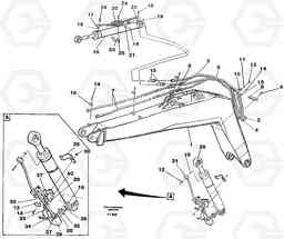 45328 Hydraulic system, boom 4.65 m EC200 ?KERMAN ?KERMAN EC200, Volvo Construction Equipment