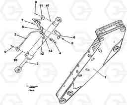 23733 Hydraulic system, dipperarm EC200 ?KERMAN ?KERMAN EC200, Volvo Construction Equipment