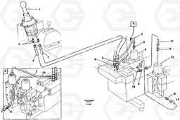 41969 Servo hydraulics, bucket EC200 ?KERMAN ?KERMAN EC200, Volvo Construction Equipment