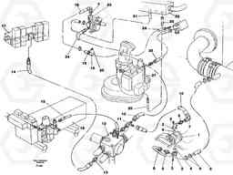 41961 Hydraulic line, servo pump EC200 ?KERMAN ?KERMAN EC200, Volvo Construction Equipment