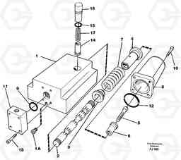 106942 Four-way valve EC200 ?KERMAN ?KERMAN EC200, Volvo Construction Equipment