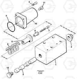 106286 Float position valve EC200 ?KERMAN ?KERMAN EC200, Volvo Construction Equipment