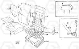 13854 Operator's seat Be-ge EC200 ?KERMAN ?KERMAN EC200, Volvo Construction Equipment