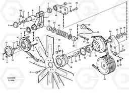 42761 Fan and installation components EC200 ?KERMAN ?KERMAN EC200, Volvo Construction Equipment