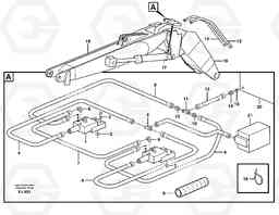 45332 Hydraulic system, line brk valve,tilt cylinder EC200 ?KERMAN ?KERMAN EC200, Volvo Construction Equipment