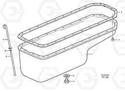 34732 Oil sump / oil dipstick EW200 ?KERMAN ?KERMAN EW200, Volvo Construction Equipment