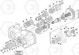 37131 Gear box EW200 ?KERMAN ?KERMAN EW200, Volvo Construction Equipment