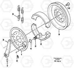 95362 Universaljoint brake EW200 ?KERMAN ?KERMAN EW200, Volvo Construction Equipment