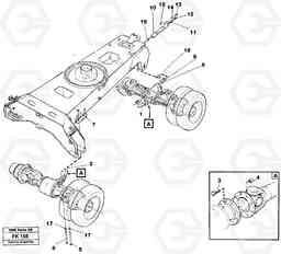 45012 Propeller shafts Mounting EW200 ?KERMAN ?KERMAN EW200, Volvo Construction Equipment