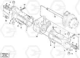 16558 Axle beam EW200 ?KERMAN ?KERMAN EW200, Volvo Construction Equipment