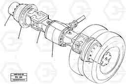 16559 Rear axle EW200 ?KERMAN ?KERMAN EW200, Volvo Construction Equipment