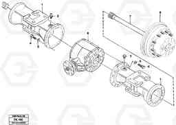 16560 Axle beam Rear EW200 ?KERMAN ?KERMAN EW200, Volvo Construction Equipment